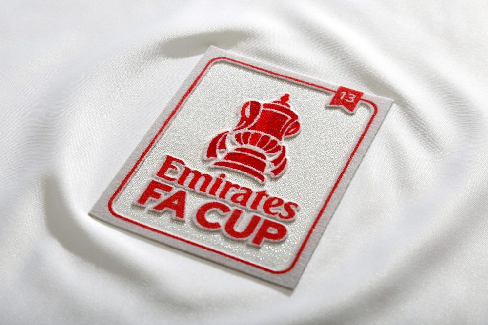 Image showing the Emerates FA Cup winners sleeve badge manufactured by Elms